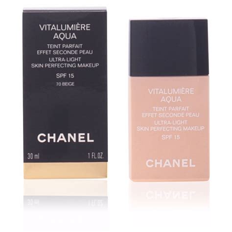 teint parfait chanel|VITALUMIÈRE AQUA teint parfait Chanel Liquid foundation.